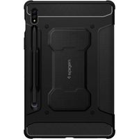 Spigen Coque tablette Rugged Armor Pro Samsung Galaxy Tab S8 / S7 - Noir