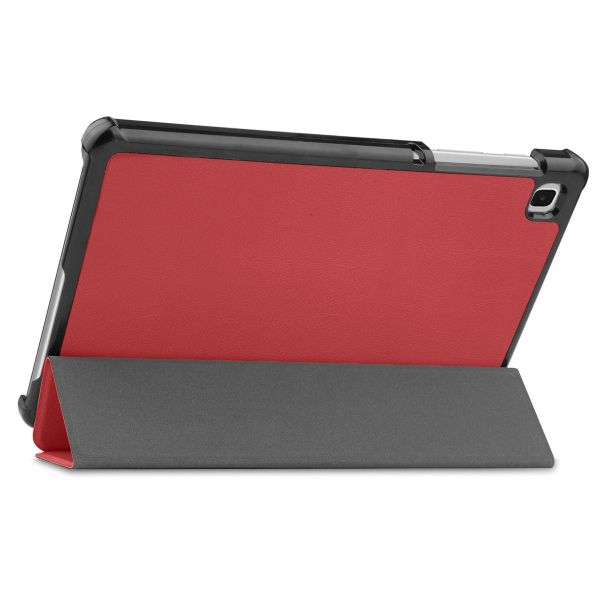 imoshion Coque tablette Trifold Galaxy Tab A7 Lite - Rouge