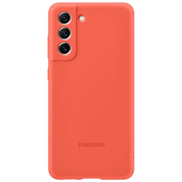 Samsung Original Coque en silicone Galaxy S21 FE - Coral