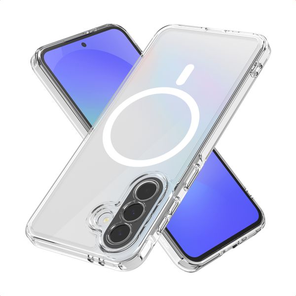 imoshion Coque arrière de protection avec MagSafe Samsung Galaxy A37 (5G) - Transparent