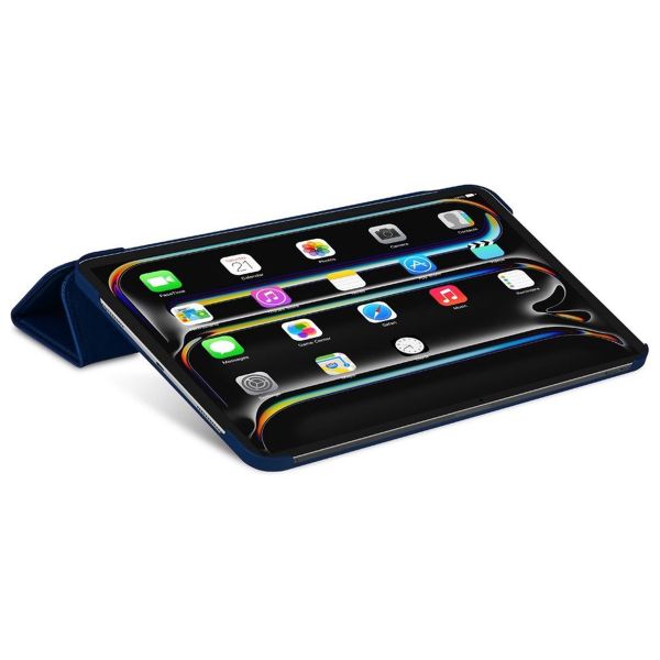 Decoded Textured Sillicon Slim Cover Apple iPad Pro 11 (2025) M5 / (2024) M4 - Navy Peony