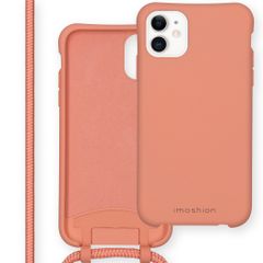 imoshion Coque de couleur avec cordon amovible Apple iPhone 11 - Peach