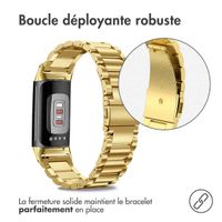 imoshion Bracelet en acier le Fitbit Charge 5 / Charge 6 - Dorée