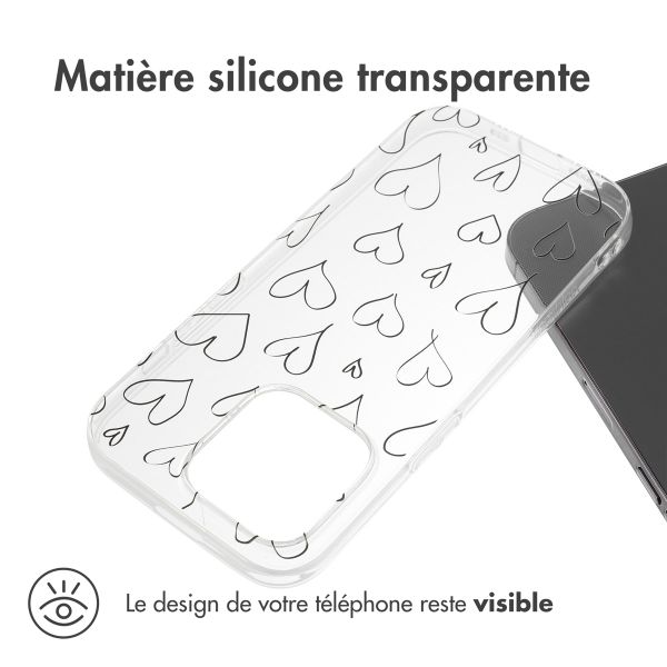 imoshion Coque Design iPhone 14 Pro - Hearts