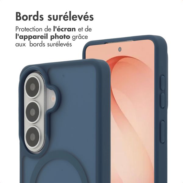 imoshion Coque Color Guard avec MagSafe Samsung Galaxy S26 Plus - Bleu foncé