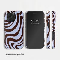 Selencia Coque arrière Vivid Apple iPhone 16 Pro Max - Dream Swirl Chocolate