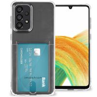 imoshion ﻿Coque silicone avec support de passe Samsung Galaxy A33 - Transparent