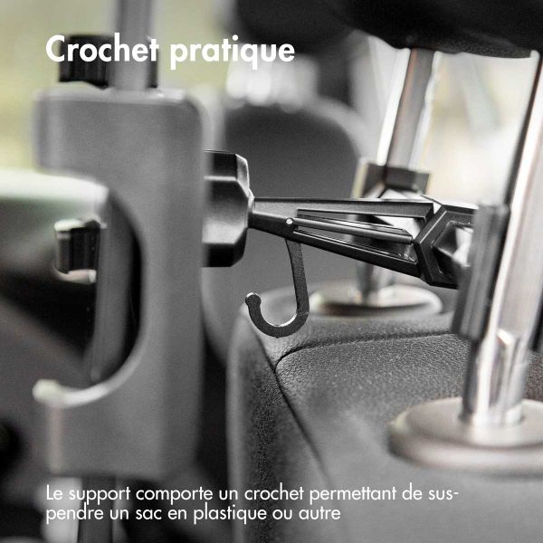 imoshion Support de tablette pour voiture - Réglable - Appui-tête - Noir