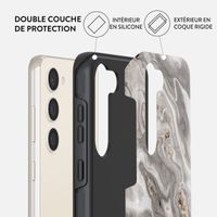 Burga Coque arrière Tough Samsung Galaxy S23 - Snowstorm