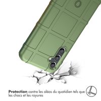 imoshion Coque Rugged Shield Samsung Galaxy A14 (5G/4G) - Vert foncé