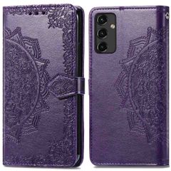 imoshion Etui de téléphone portefeuille Mandala Samsung Galaxy A14 (5G/4G) - Violet