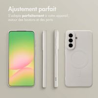imoshion Coque Couleur avec MagSafe Samsung Galaxy A57 (5G) - Beige