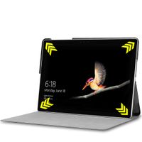 imoshion Coque tablette Trifold Microsoft Surface Go 4 / Go 3 / Go 2 - Bleu foncé