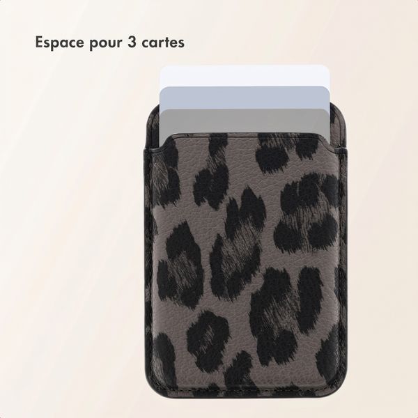 Selencia Porte-cartes Sabi avec MagSafe - Midnight Black