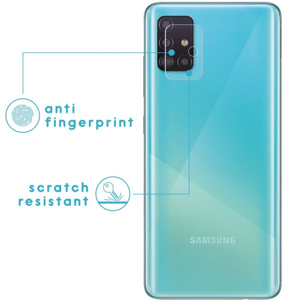 imoshion Protection d'écran + en verre Appareil photo Galaxy A51