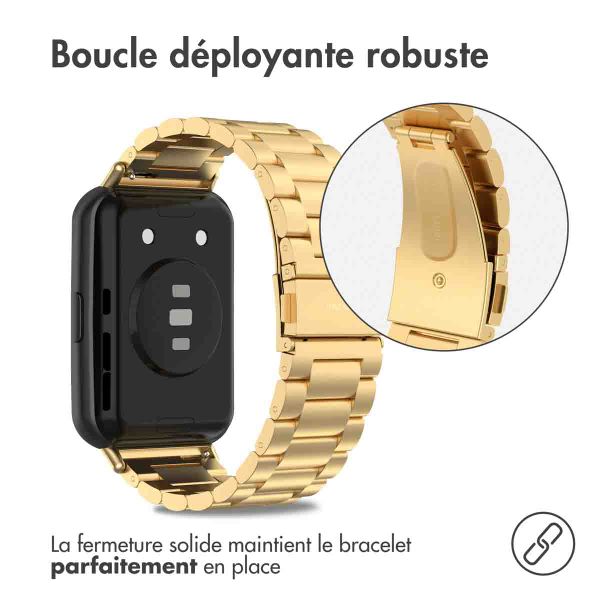 imoshion Bracelet en acier Huawei Watch Fit 2 - Doré