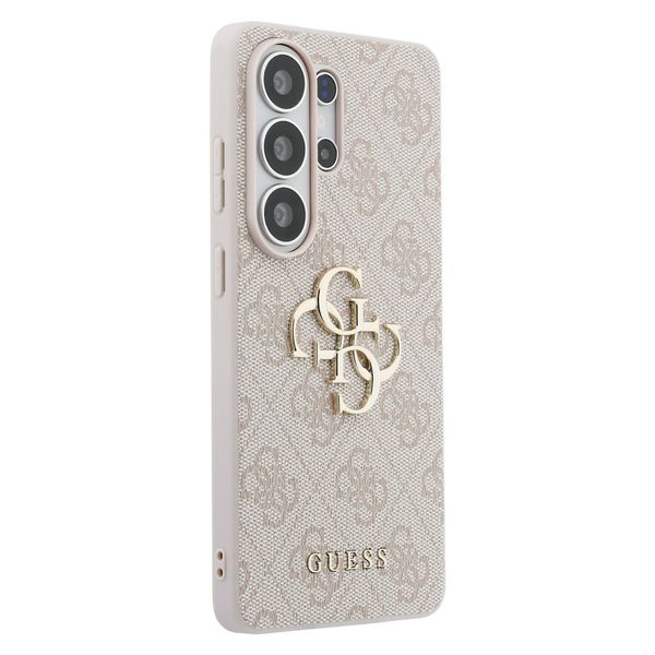 Guess Coque 4G Metal Logo Backcover Samsung Galaxy S26 Ultra - Rose
