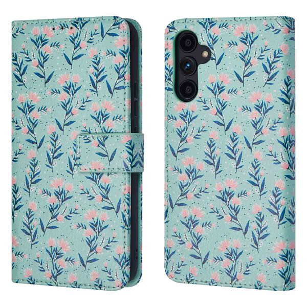 imoshion ﻿Étui de téléphone portefeuille Design Samsung Galaxy A34 (5G) - Blue Flowers