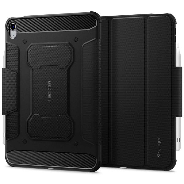 Spigen Coque tablette Rugged Armor Pro Apple iPad 11 (2025) 11 pouces A16 / iPad 10 (2022) 10.9 pouces - Noir