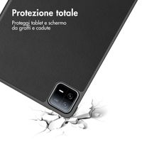 imoshion Coque tablette Trifold Xiaomi Pad 6 / 6 Pro - Noir