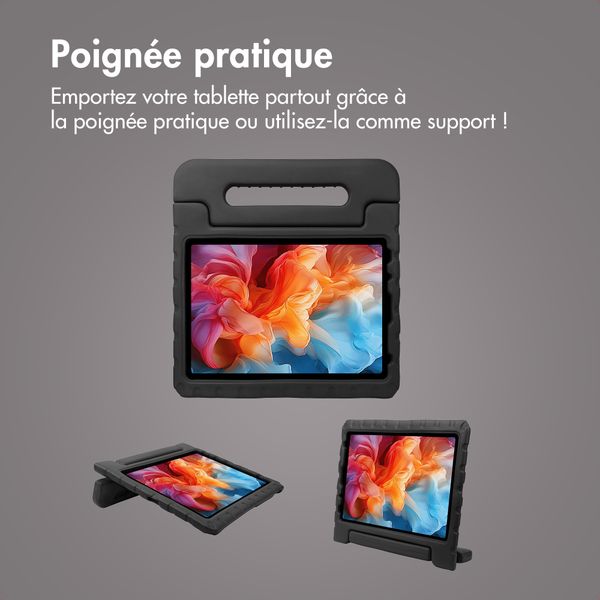 imoshion Coque kidsproof avec poignée Apple iPad Air 5 (2022) / Air 4 (2020) - Noir