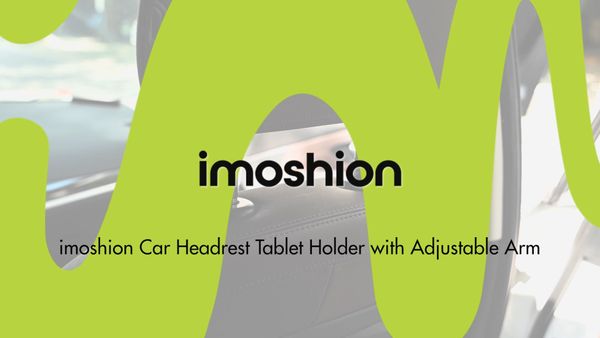 imoshion Support de tablette pour appui-tête avec bras réglable