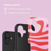 Selencia Coque arrière Vivid Apple iPhone 17 - Dream Swirl Pink