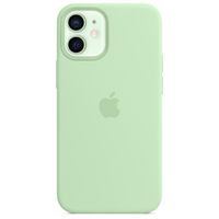Apple Coque en silicone MagSafe Apple iPhone 12 Mini - Pistachio