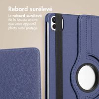 imoshion Coque tablette rotatif à 360° Apple iPad Pro 12.9 (2020/2021/2022) - Bleu foncé