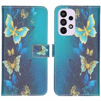 imoshion Coque silicone design Samsung Galaxy A33 - Blue Butterfly