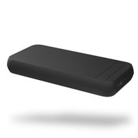 Zens Batterie externe magnétique avec support - Compatible avec MagSafe et Qi2 - 10.000 mAh - Noir