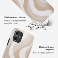 Selencia Coque arrière Vivid Tough iPhone 11 - Desert Waves Beige