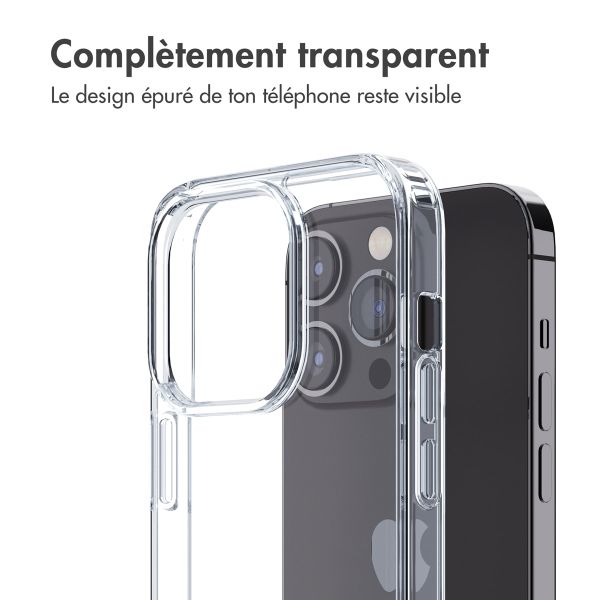 imoshion ﻿Coque Stand iPhone 14 Pro Max - Transparent