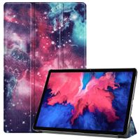 imoshion Coque tablette Design Trifold Lenovo Tab P11 / P11 Plus - Space