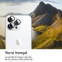 imoshion ﻿Lot de 2 protections d'objectif de caméra Apple iPhone 14 Pro / 14 Pro Max - Argent