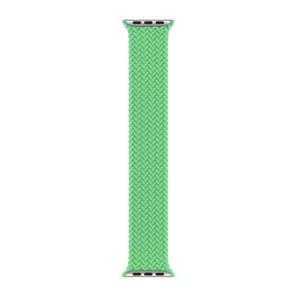 Apple Bracelet Solo tressé Apple Watch | 44/45/46/49 mm - Taille 8 - Bright Green