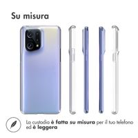 Accezz Coque Clear Oppo Find X5 Pro 5G - Transparent