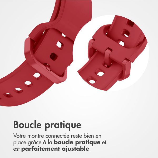 imoshion Bracelet en silicone Samsung Galaxy Fit 3 - Rouge