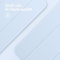 imoshion Magnetic etui de téléphone portefeuille Apple iPad Air 11 pouces (2025) M3 / (2024) M2 / Air 5 (2022) / Air 4 (2020) - Bleu clair