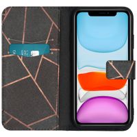 imoshion Coque silicone design iPhone 11 - Black Graphic