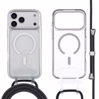imoshion Coque MagSafe avec cordon amovible Apple iPhone 17 Pro Max - Transparent