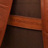 The Chesterfield Brand Sac à dos ordinateur 15-15.6 pouces Savona - Cuir véritable - Cognac