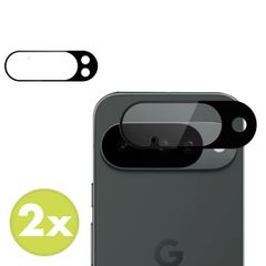 imoshion Protection Caméra en verre trempé 2 Pack Google Pixel 9 Pro - Noir