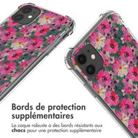 imoshion Coque Design avec cordon iPhone 11 - Flower Water