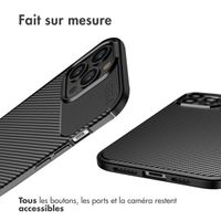 imoshion Coque silicone Carbon iPhone 13 Pro Max - Noir