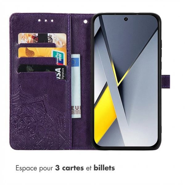 imoshion Etui de télephone Mandala Xiaomi Poco F8 Pro - Violet