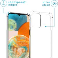 imoshion Coque avec cordon Samsung Galaxy A23 (5G) - Noir / Dorée