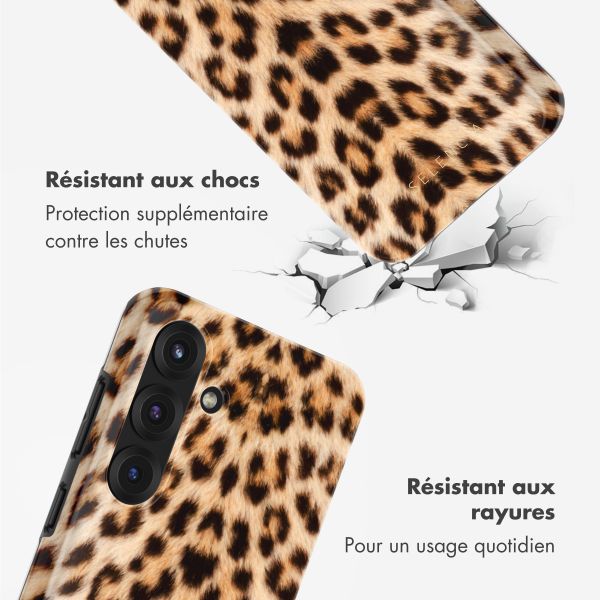 Selencia Coque arrière Vivid Samsung Galaxy S25 - Wild Leo