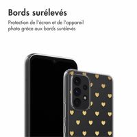 imoshion Coque Design Samsung Galaxy A53 - Golden Hearts