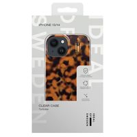 iDeal of Sweden Coque Clear iPhone 13 / 14 - Tortoise